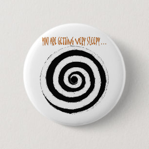 Badge Rond 5 Cm Bouton de Hypno