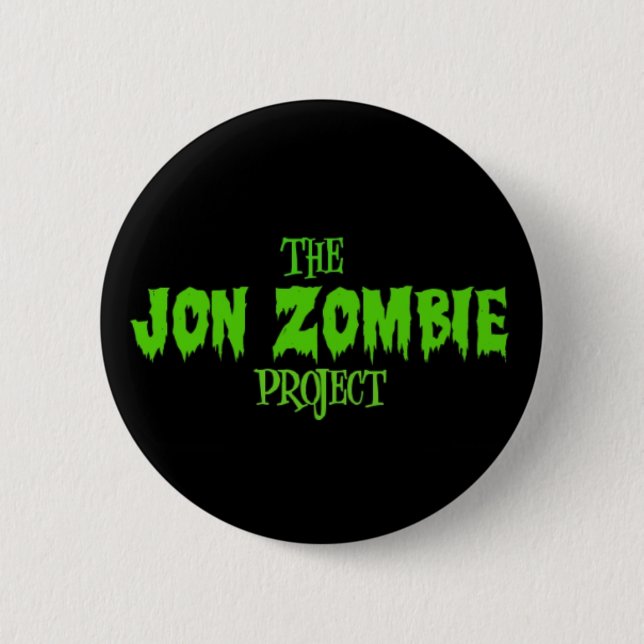Badge Rond 5 Cm bouton de j.zombie (Devant)