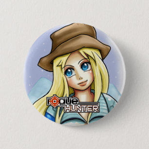 Badge Rond 5 Cm Bouton de Jaxa Manga