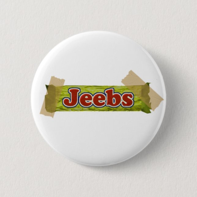 Badge Rond 5 Cm Bouton de Jeebs (Devant)
