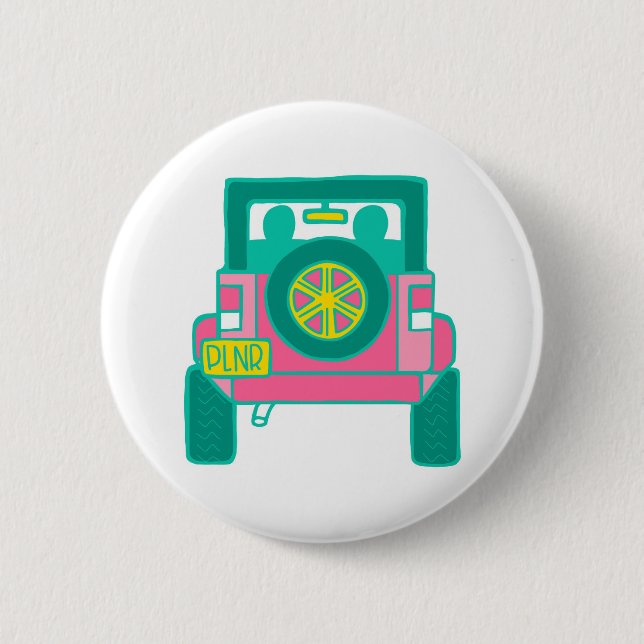 Badge Rond 5 Cm Bouton de jeep de WCP (Devant)