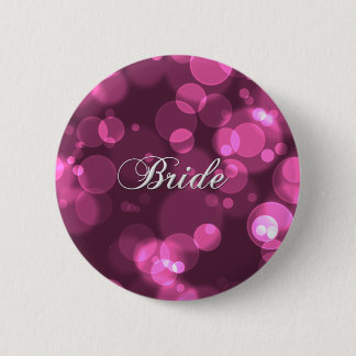 Badge Rond 5 Cm Bouton de jeune mariée de partie de Bachelorette