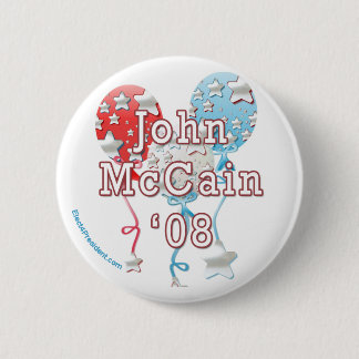 Badge Rond 5 Cm Bouton de John McCain