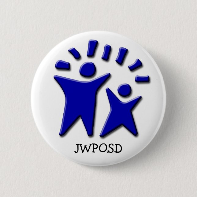 Badge Rond 5 Cm Bouton de JWPOSD (Devant)