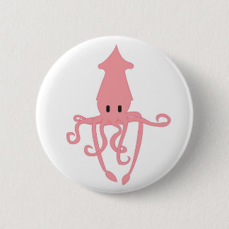 Badge Rond 5 Cm Bouton de Kraken