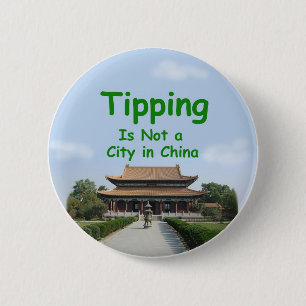 Badge Rond 5 Cm Bouton de la Chine