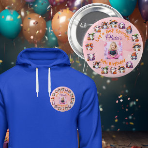 Badge Rond 5 Cm Bouton de la fête fantôme pour enfants