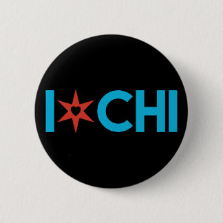 Badge Rond 5 Cm Bouton de la fierté de Chicago