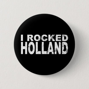 Badge Rond 5 Cm Bouton de la Hollande