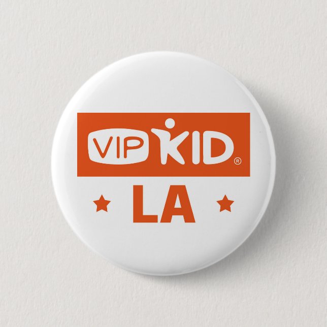 Badge Rond 5 Cm Bouton de la Louisiane VIPKID (Devant)