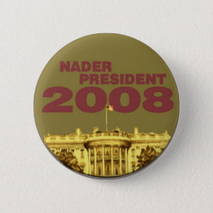 Badge Rond 5 Cm Bouton de la Maison Blanche de Nader