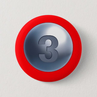 Badge Rond 5 Cm Bouton de la mère 3 de soutien