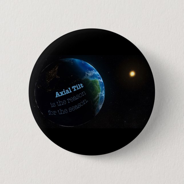 Badge Rond 5 Cm Bouton de la raison de la saison (Devant)