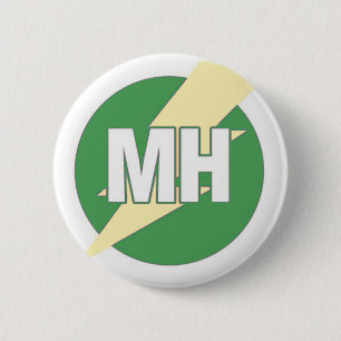 Badge Rond 5 Cm Bouton de la servante d'honneur