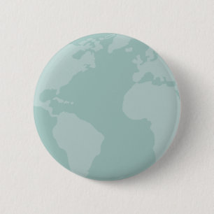 Badge Rond 5 Cm Bouton de la terre
