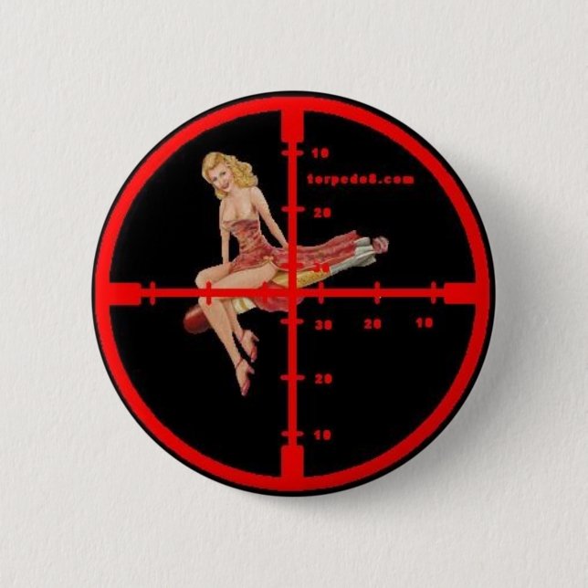 Badge Rond 5 Cm Bouton de la torpille 8 (Devant)