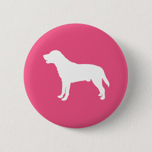 Badge Rond 5 Cm Bouton de Labrador