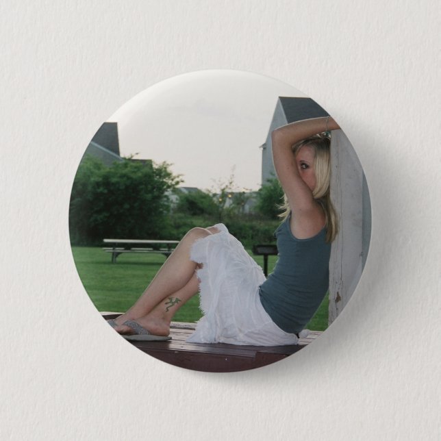 Badge Rond 5 Cm Bouton de Lanissa (Devant)