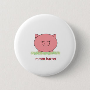 Badge Rond 5 Cm Bouton de lard