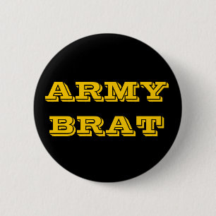 Badge Rond 5 Cm Bouton de l'armée