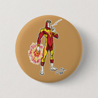 Badge Rond 5 Cm Bouton de Laserblast