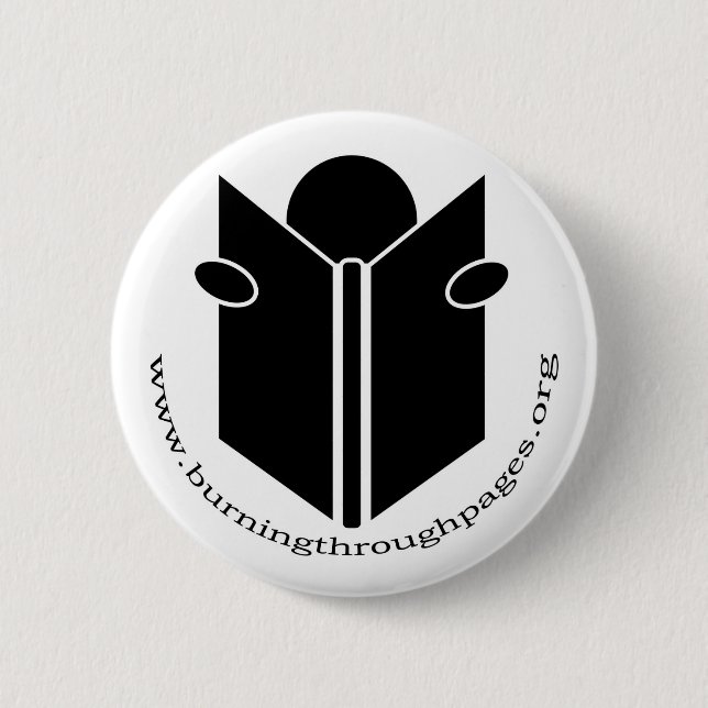 Badge Rond 5 Cm Bouton de lecture 02 (Devant)
