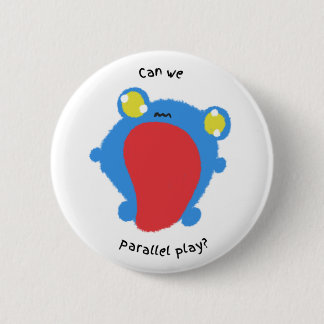 Badge Rond 5 Cm Bouton de lecture parallèle