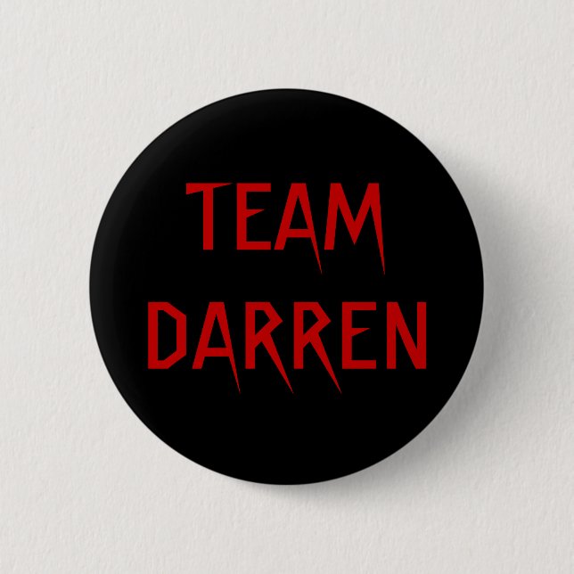 Badge Rond 5 Cm Bouton de l'ÉQUIPE DARREN (Devant)