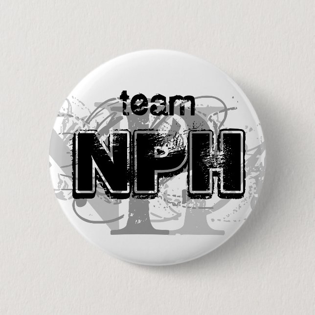 Badge Rond 5 Cm Bouton de l'équipe NPH (Devant)