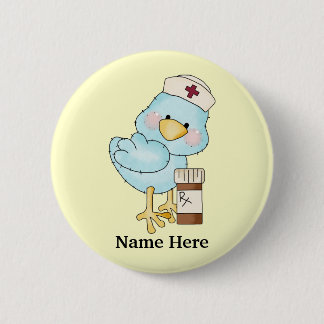 Badge Rond 5 Cm Bouton de l'infirmière