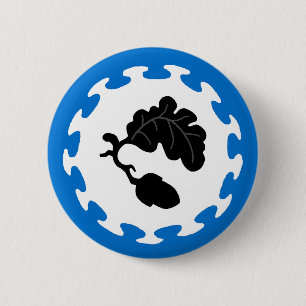 Badge Rond 5 Cm Bouton de l'insigne de la populace de Darach