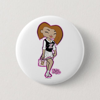 Badge Rond 5 Cm Bouton de Lion