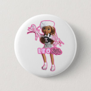 Badge Rond 5 Cm Bouton de Lion