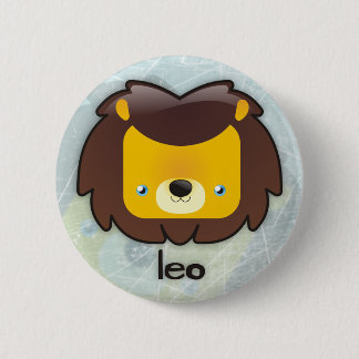 Badge Rond 5 Cm Bouton de Lion