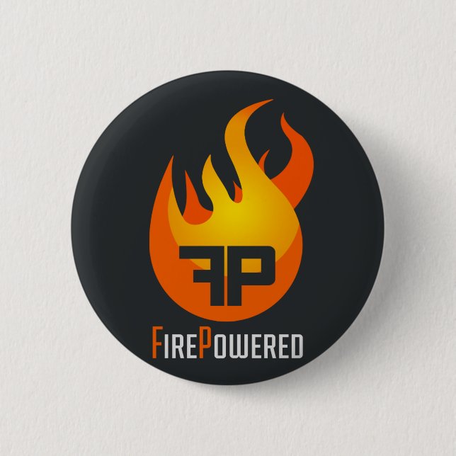 Badge Rond 5 Cm Bouton de logo (Devant)