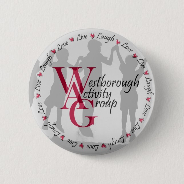 Badge Rond 5 Cm Bouton de logo (Devant)