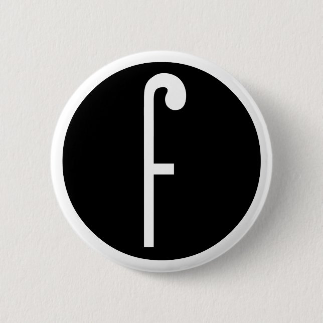 Badge Rond 5 Cm Bouton de logo de Frankenchicken (Devant)