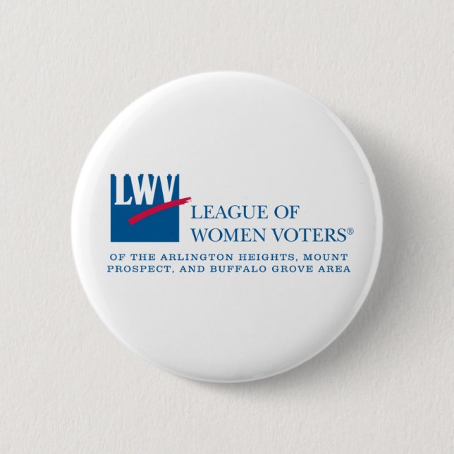 Badge Rond 5 Cm Bouton de logo de LWVAH (Devant)