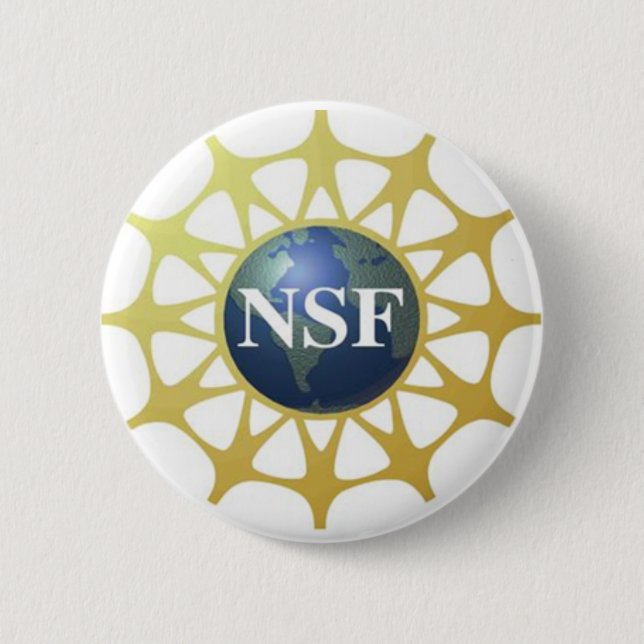Badge Rond 5 Cm Bouton de logo de NSF (Devant)