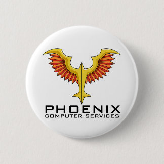 Badge Rond 5 Cm Bouton de logo de PHOENIX