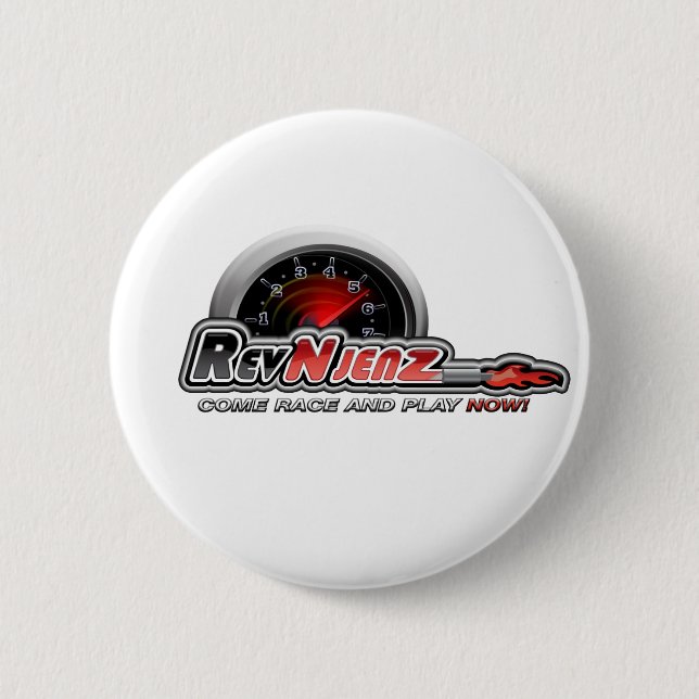 Badge Rond 5 Cm Bouton de logo de Revnjenz (Devant)