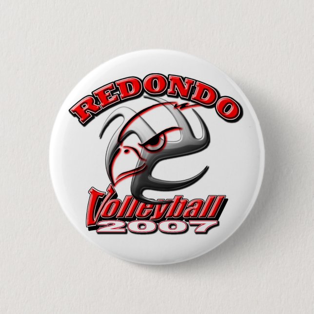 Badge Rond 5 Cm Bouton de logo de RUHS VB (Devant)