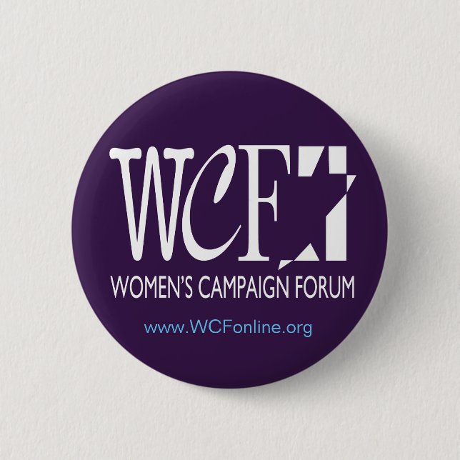 Badge Rond 5 Cm Bouton de logo de WCF (Devant)
