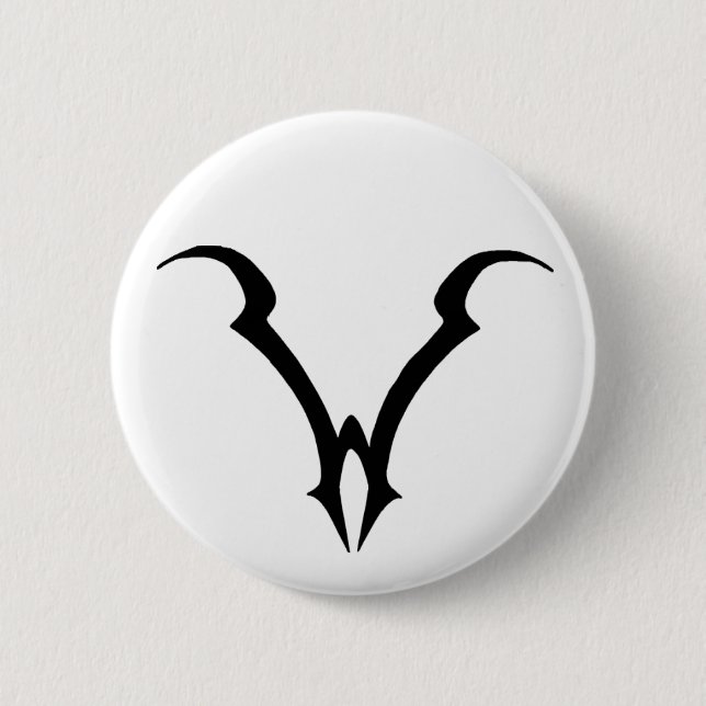 Badge Rond 5 Cm Bouton de logo de Worshyp (Devant)