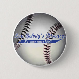 Badge Rond 5 Cm Bouton de Lou Gehrig's Disease