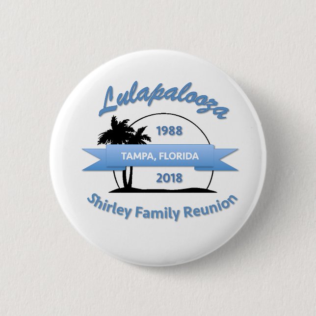 Badge Rond 5 Cm Bouton de Lulapalooza (Devant)