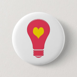 Badge Rond 5 Cm Bouton de lumière de l'amour de MissMissyLue
