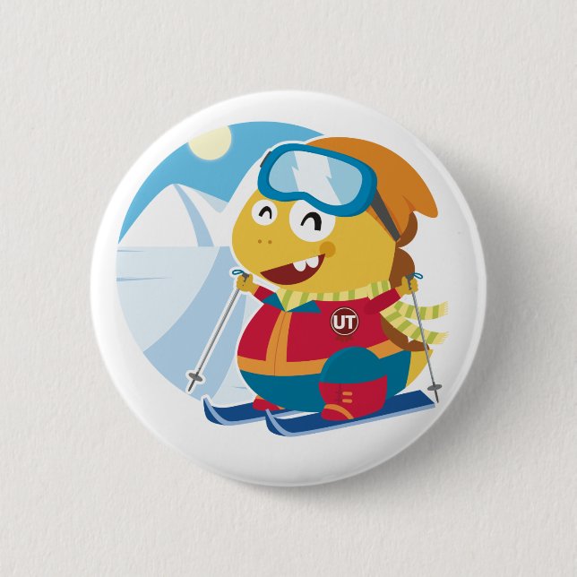 Badge Rond 5 Cm Bouton de l'Utah VIPKID (Devant)