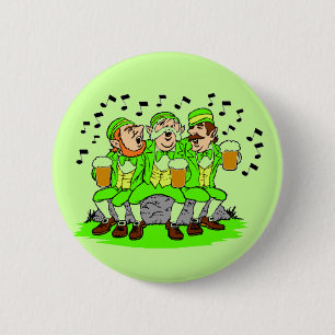Badge Rond 5 Cm Bouton de lutins chanteurs
