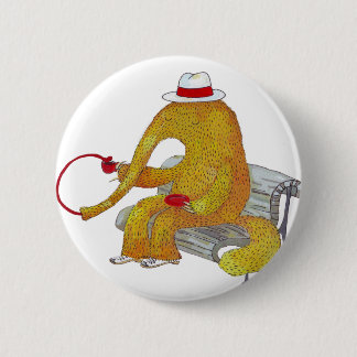 Badge Rond 5 Cm Bouton de M. Anteater